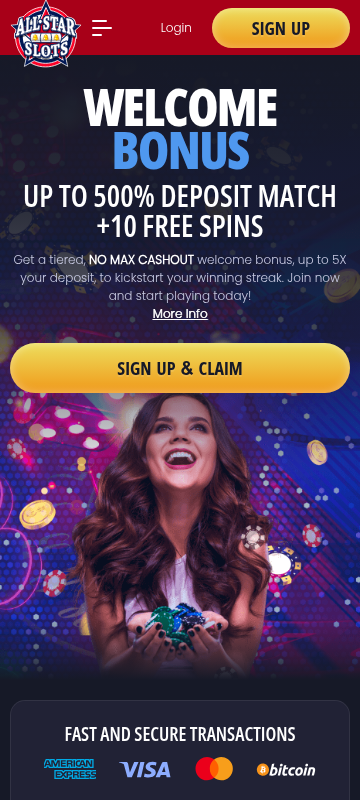 All Star Slots mobile